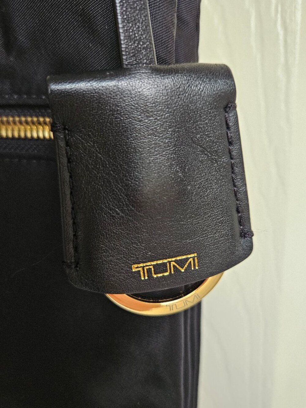 TUMI Black Nylon Crossbody, Voyageur Tula Bag - Picture 8 of 9